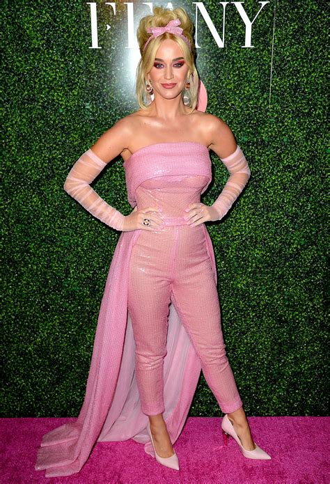 Katy Perry pink jumpsuit